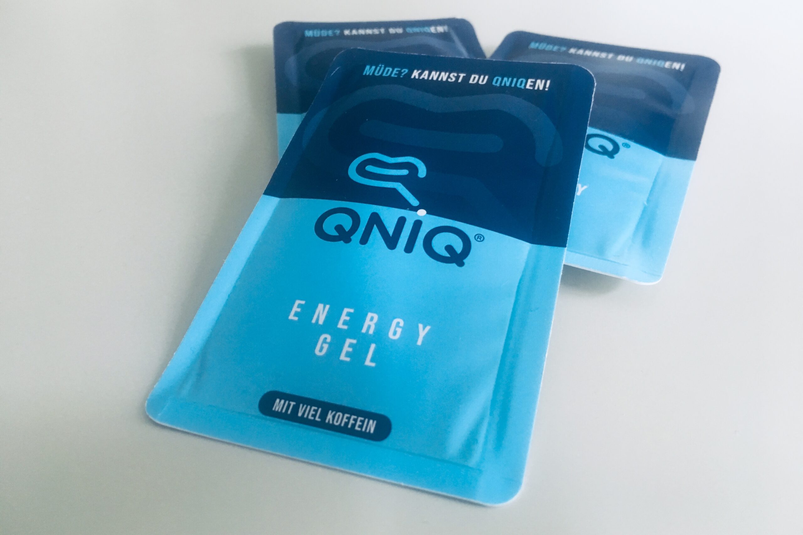 QNIQ Easysnap packaging energy gel